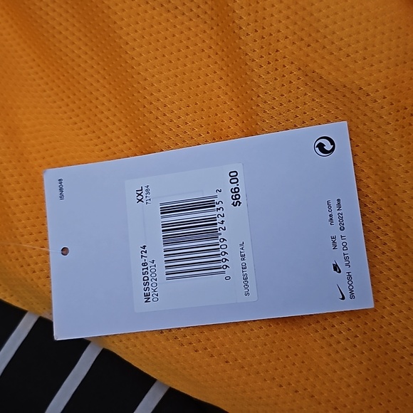 Men's Digi Swoosh Ombre Lap Swim Trunks Size 2XL - Picture 8 of 10